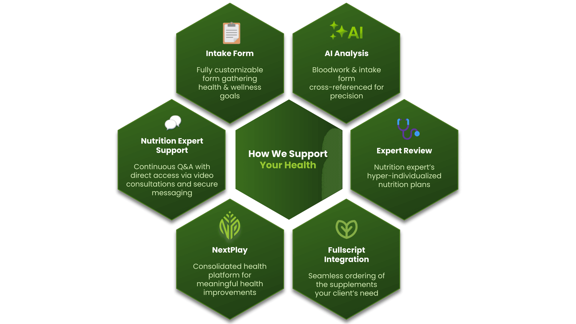 How We Support Your Health - Our Process